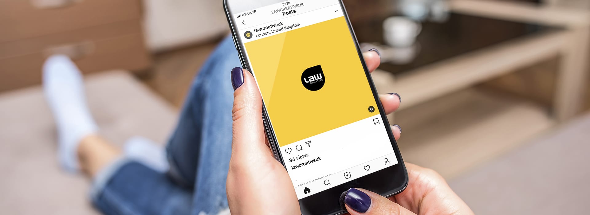 Stay social. Stay visible.