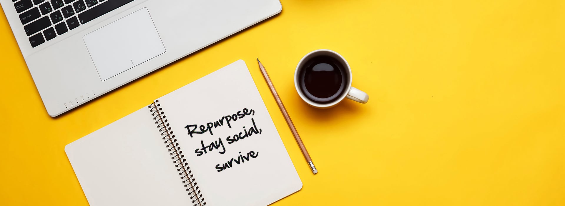 Repurpose, stay social, survive